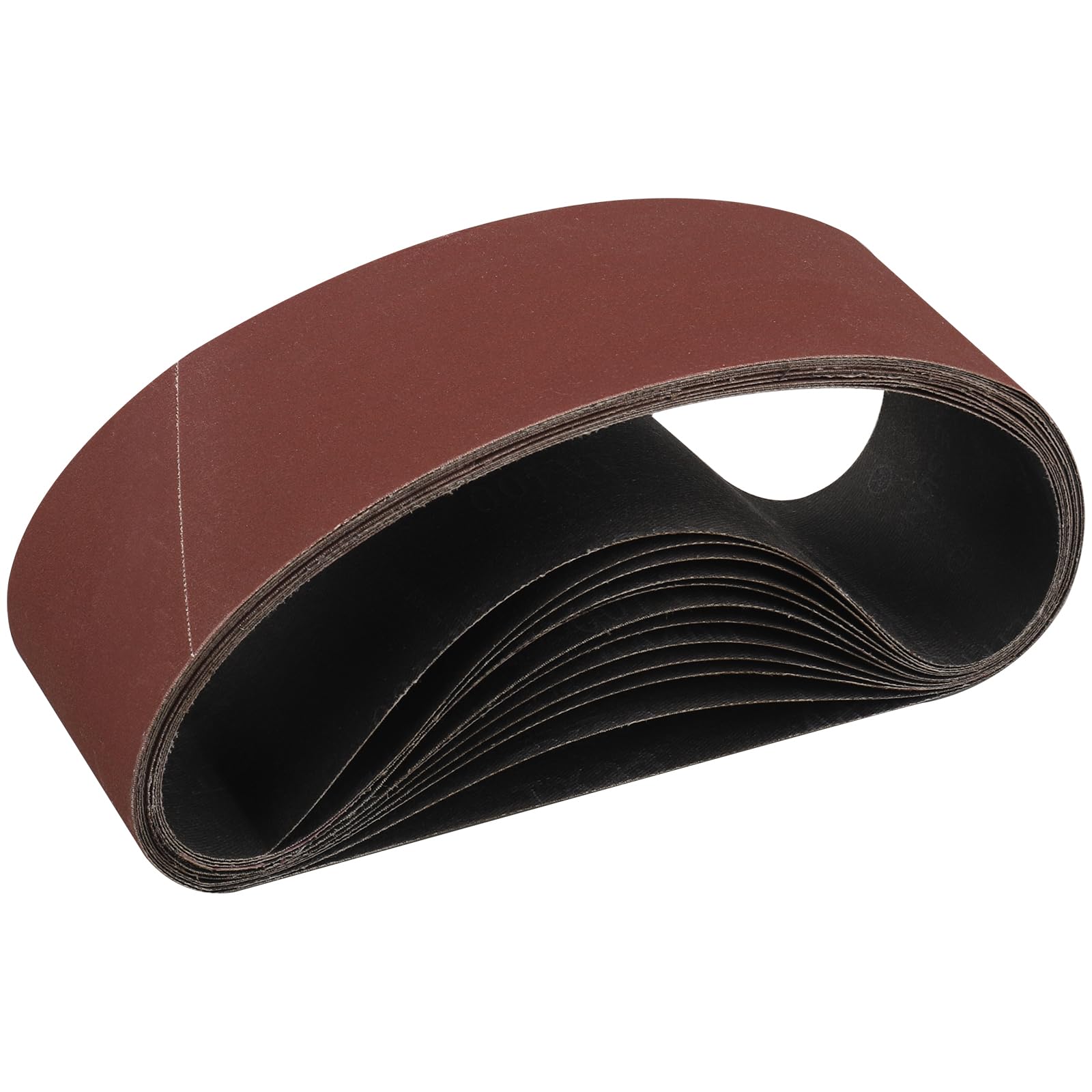 STEBRUAM Sanding Belt 75 x 533 mm,12PCS 400 Grit