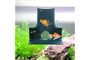 DRIAMOR Betta Fish Tank Tube Tunnel, Betta Fish Tank Accessories for Rest, Play, Hide,Betta Fish Tank Decor Six Colors(T-Shape)