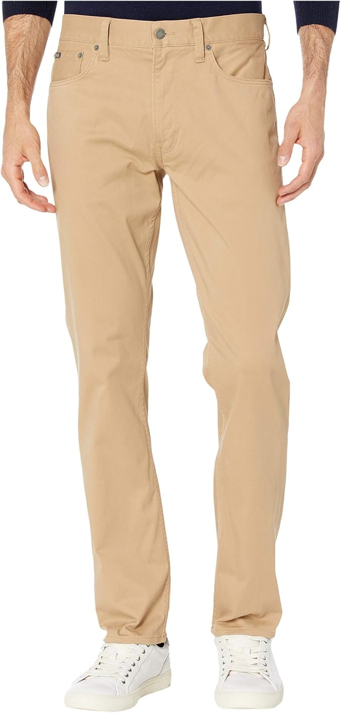 Ralph Lauren Polo Varick Slim-Straight Pants (40W x 30L, Luxury Tan): Amazon.ca: Clothing 