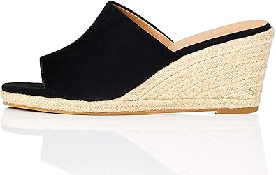 espadrille wedge mule