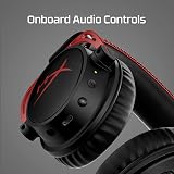 HyperX Cloud Alpha Wireless Gaming Headset PC 300 Hour Battery DTS Headphone:X view 6