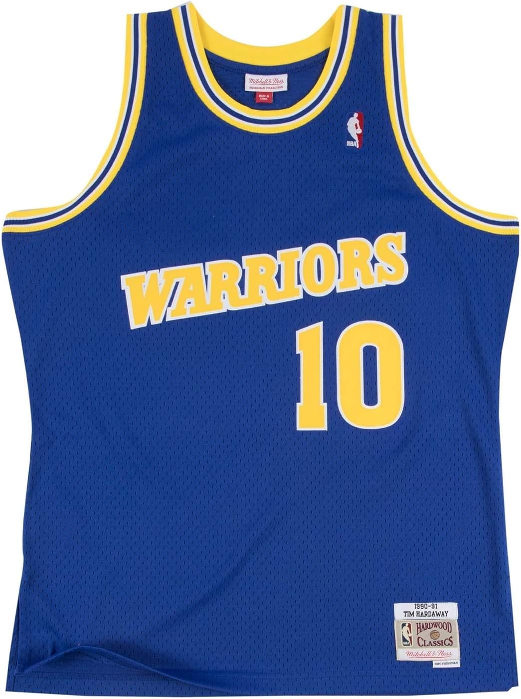 Mitchell & Ness Tim Hardaway 10 Golden State Warriors 199091 Swingman
