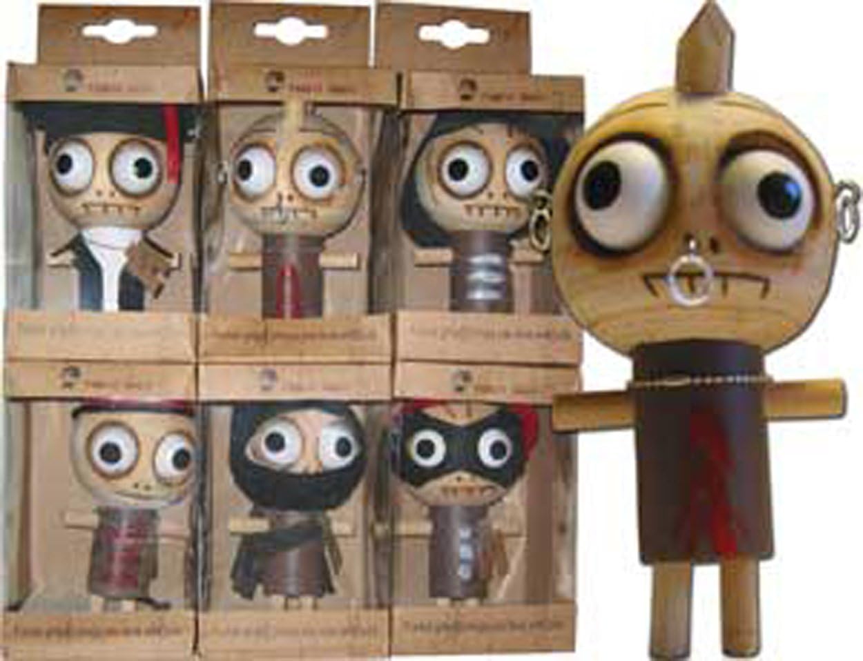 Forest Ghost Assorted 8" Dolls, 6-Pack