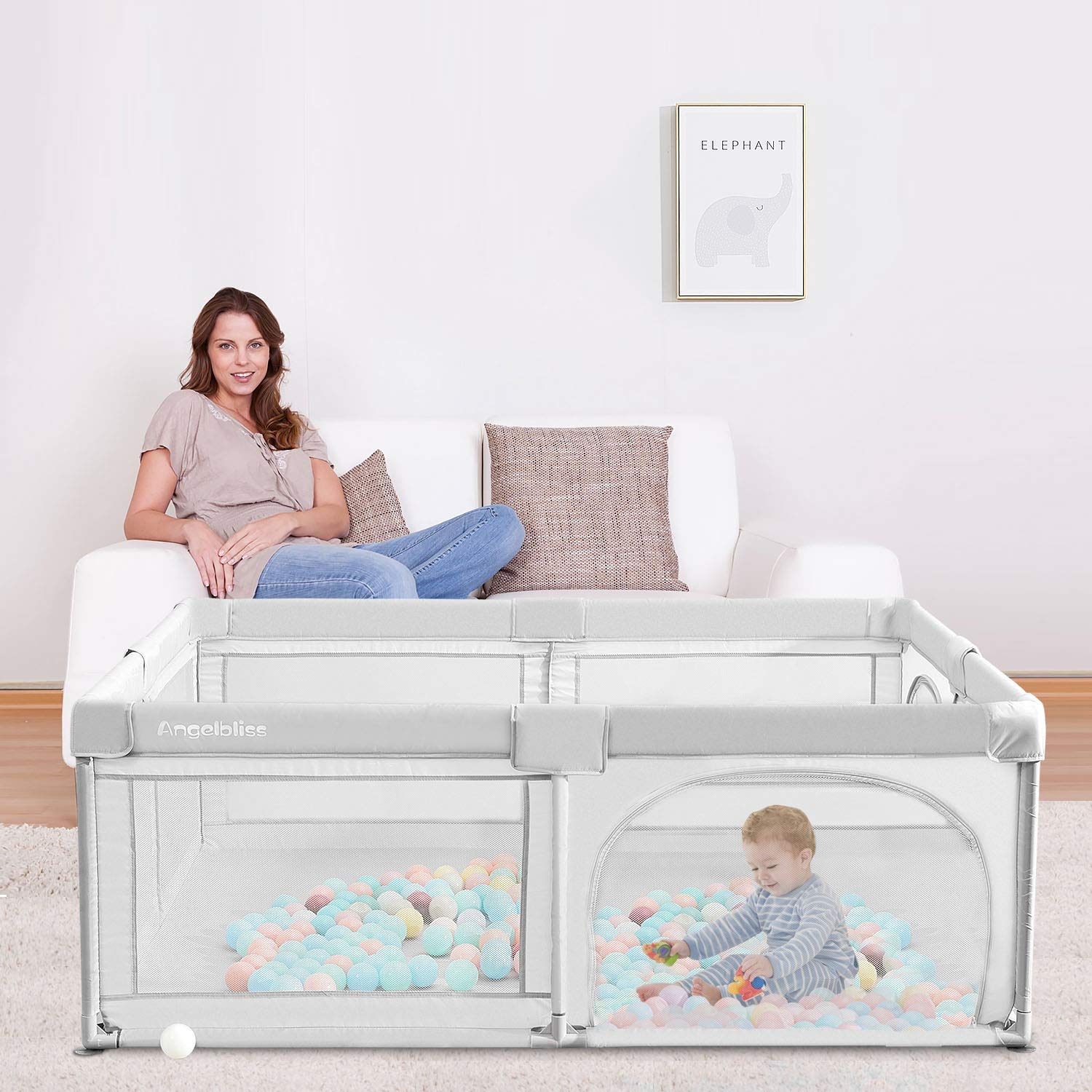 sturdy baby playpen