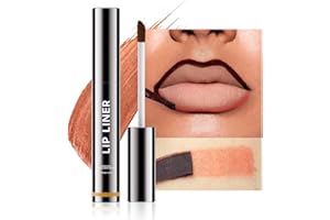 IHRLPXKC Lip Stain - Lip Liner Stain, Long-Lasting Moisturizing Lip Stain Peel Off, Waterproof Lip Stain with Matte Finish Stay On All Day, Transfer-Proof, Instant Peel Off Lip Stain Natural Color (Nude)