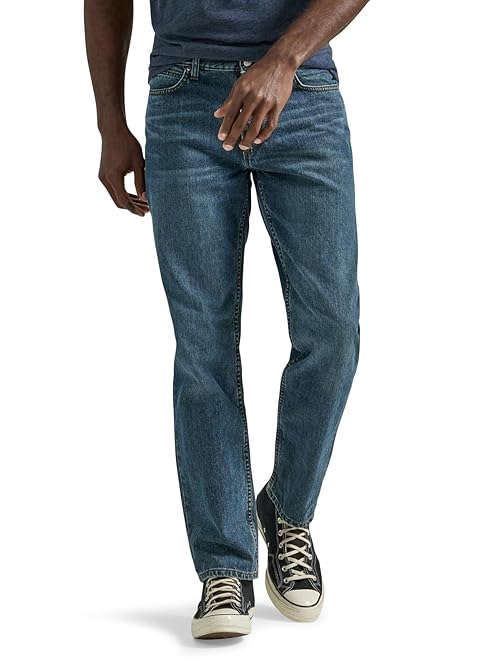 Lee Men's Legendary Relaxed Straight Jean, Lieutenant, 30W x 32L
