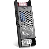 12V 10A 120W Universal Regulated Switching Power Supply, 100-250V AC to 12V DC Converter, LED Driver, Industrial Transformer, Adapter for Strip Light, Lamp, Radio