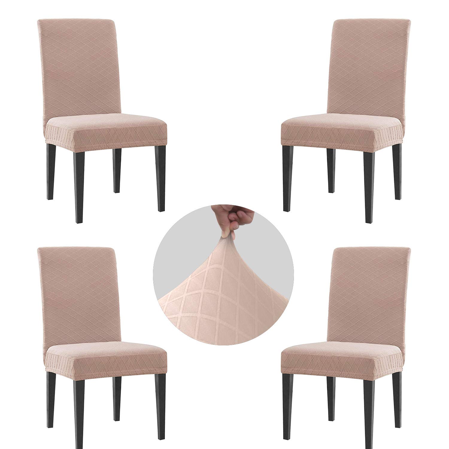Best pink dining room chair covers