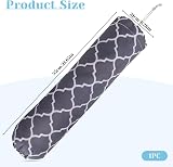 Yolev Wall-Mounted Carrier Bag Storage, Gray Polyester Organizer 55cm view 2