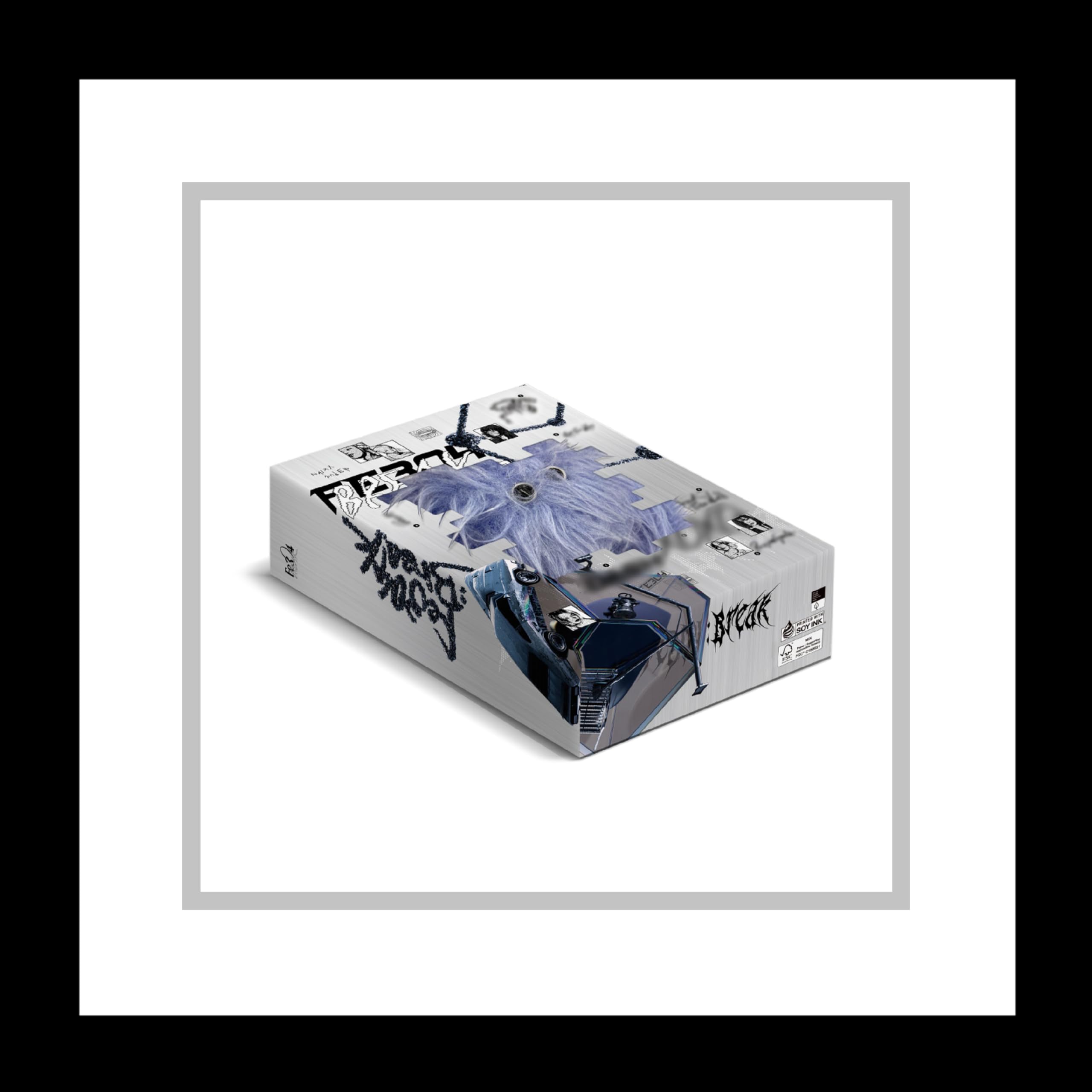 NMIXX Fe3O4 : BREAK 2nd Mini Album CD+Book+Photocard+Tracking Sealed Fe304 (LIMITED Version)