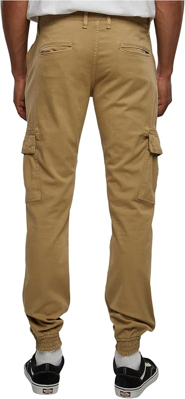 Pantaloni Uomo Cargo, in Stile Militare, Pantaloni Cargo Jogging con Grandi Tasche Laterali, Disponibile in Diversi Colori e Taglie 30 - 44 — foto 4 di 8
