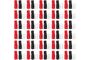 ANCHImsr 120 PCS Quick Disconnect Modular Terminals Connectors Set,15 Amp Power Connectors,Battery Connector Modular Power Connector Quick DisconnectSet