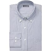 Van Heusen Men's Dress Shirt Regular Fit Pinpoint Stripe