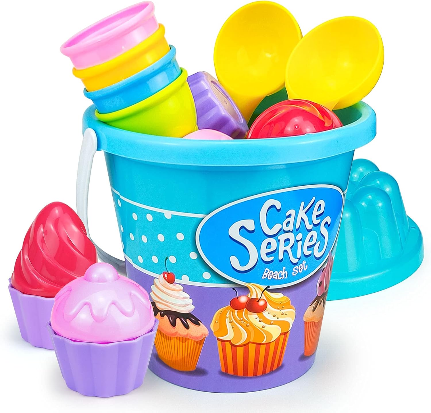 HAOMARK Beach Sand Toys Cakecup Ice 