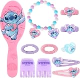TDL 11pc Lilo & Stitch Jewellery Hair Accessories Set Girls Pink Gift Kit view 2
