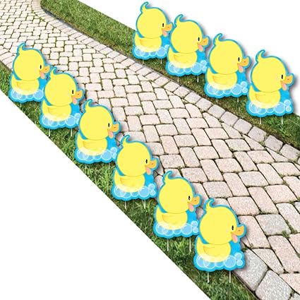 Amazon Com Ducky Duck Rubber Ducky Lawn Decorations Outdoor