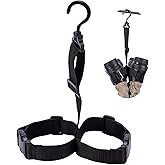 BASSDASH Fishing Wader Boot Hanger Adjustable Strap for Storage Drying