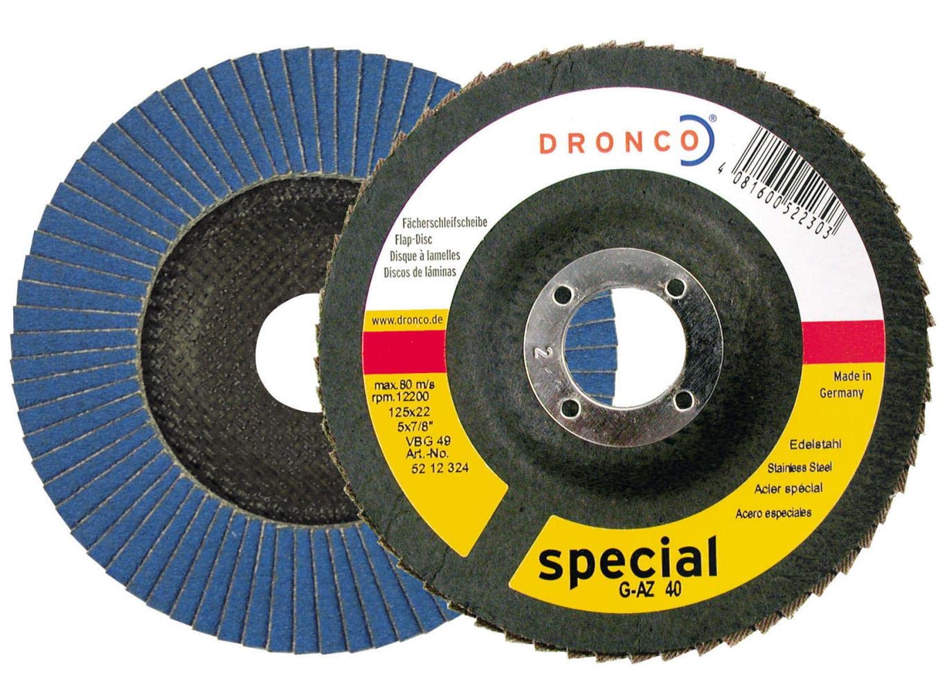 Dronco g-az - Disco laminas g-az zirconio/fvidro-115 g120p