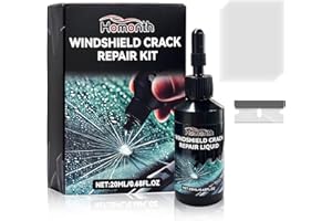 ZNDAW Windshield Crack Repair Kit, Quick Car Window Cracks Gone Glass Scratch Repair Liquid, Long-Lasting Windscreen Filler T