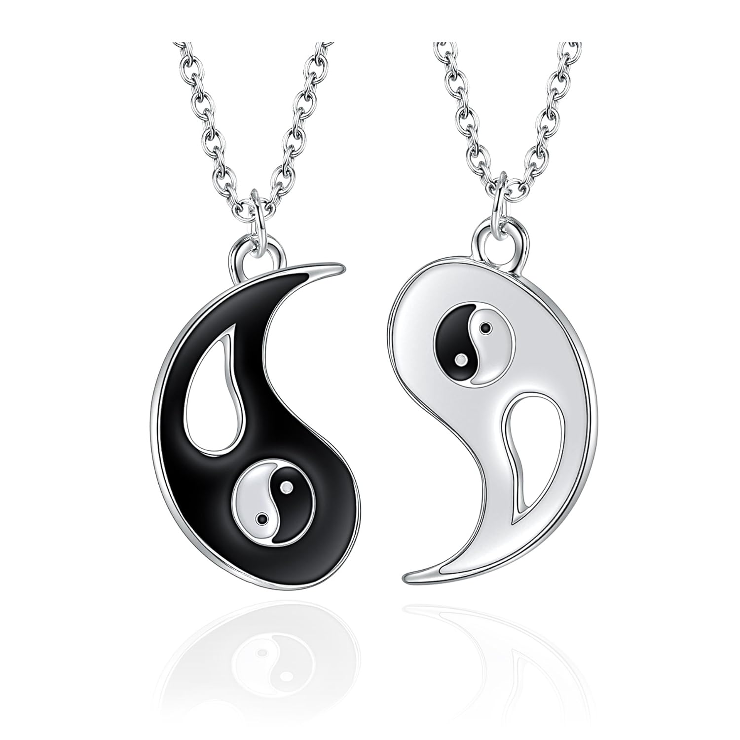 boy and girl best friend necklaces