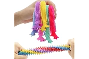 Stretchy Fidget Unicorn Noodles String Toy, Unique Sensory ADHD Sensory Toys Good for Kids and Adults with ADD,ADHD,OCD or Au