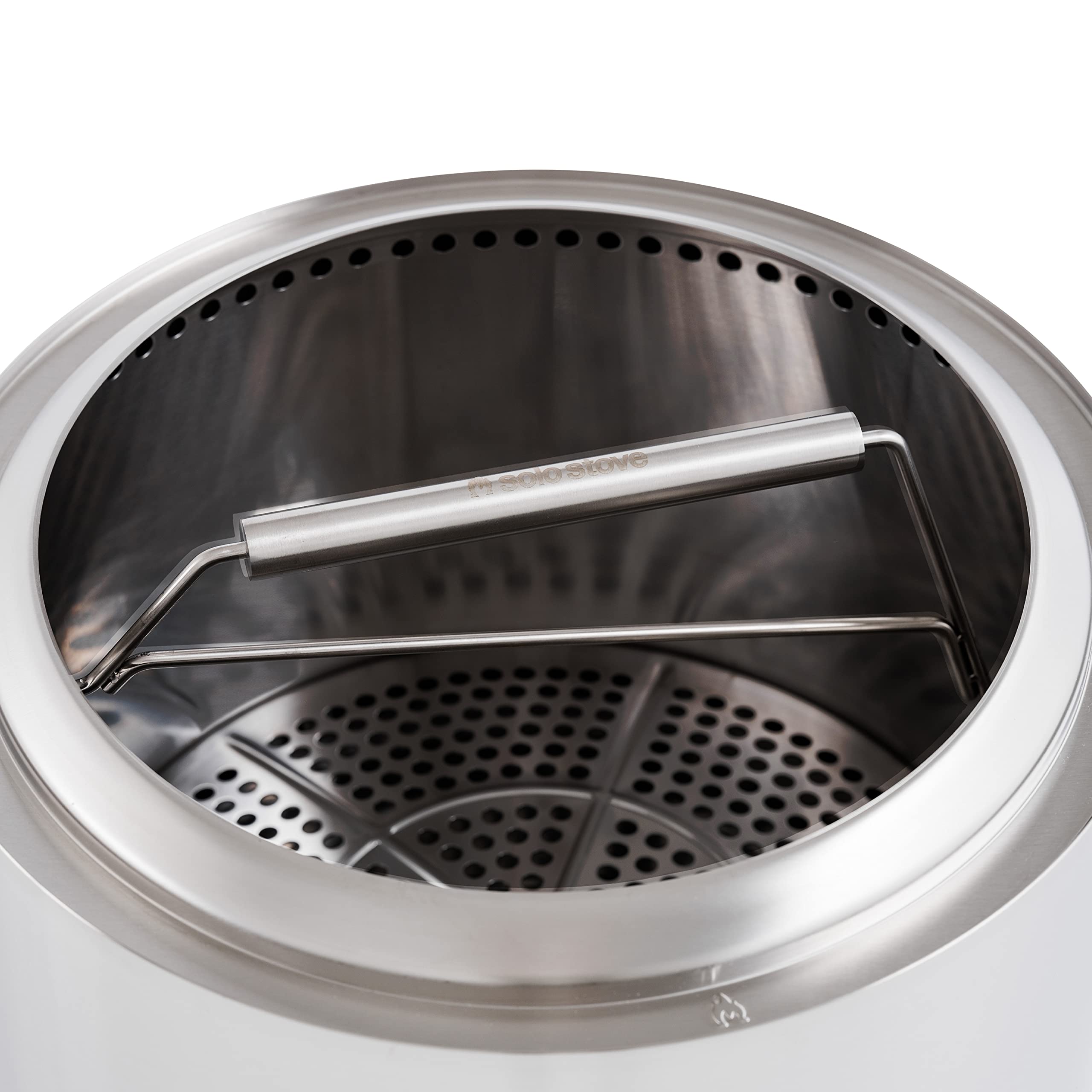 Solo Stove Bonfire Fire Pit Handle | Accessory for Portable camping fire pit, Firepit Tool for Carrying Camp Equipment Stoves and Backyard Firepits for outdoors, Length: 47,5 cm