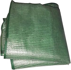 LVOERTUIG Greenhouse Cover, Greenhouse Replacement Cover 4 Tier PE Waterproof Greenhouse Cover Replacement Winter Greenhouse Cover for Raised Garden Bed Outdoor Foldable
