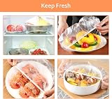 G2PLUS 50PCS Disposable Shower Caps 44 cm Waterproof Plastic Hair Cap view 4