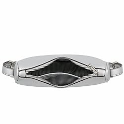 Small Crescent Smooth PU Leather Underarm Shoulder