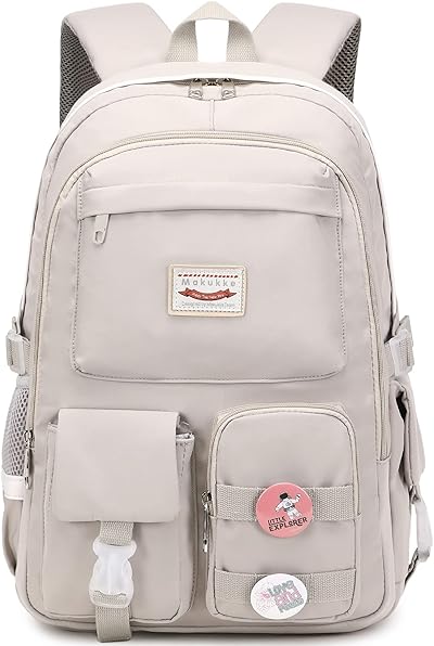 Makukke Rucksack Damen - Schulrucksack Mädchen Teenager, Cute Anime Bookbag Frauen Casual Daypack Anti-Theft Rucksäcke für Universität Reisen Freizeit Arbeit