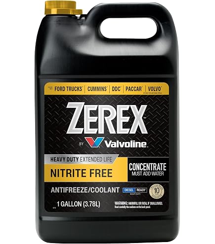 Amazon.com: Zerex ZX HD Nitrite Free YEL 50/50 6/1 GA : Automotive