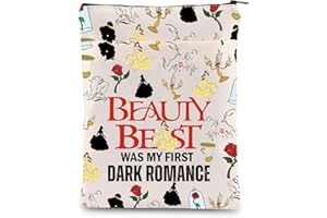 ENSIANTH Beauty Fairy Movie Inspired Book Sleeve Beast Belle Fans Gifts Dark Romance Bookish Gift A Tale as Old as Time Gift (Dark Beauty BS)