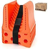 Kohree RV Sewer Hose Support 10FT, Bright Orange Heavy-Duty RV Sewer Support with Adjustable Design for Campers, Easy to Set 