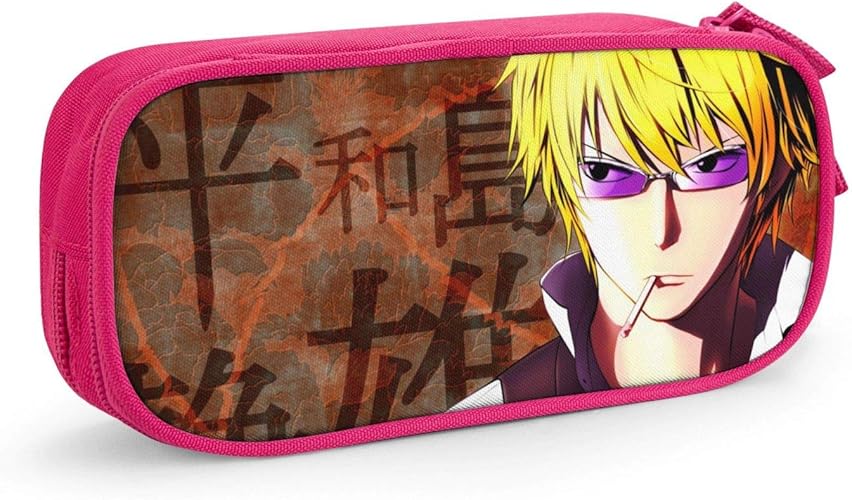Amazon デュラララ 1 人気 ペンケース 筆箱 男の子 筆箱 大容量 高校生 人気 機能 的 女の子 ペンポーチ 女子 シンプル おとなオシャレ 袋 おしゃれ 筆入れ 文房具 収納 シューズ バッグ
