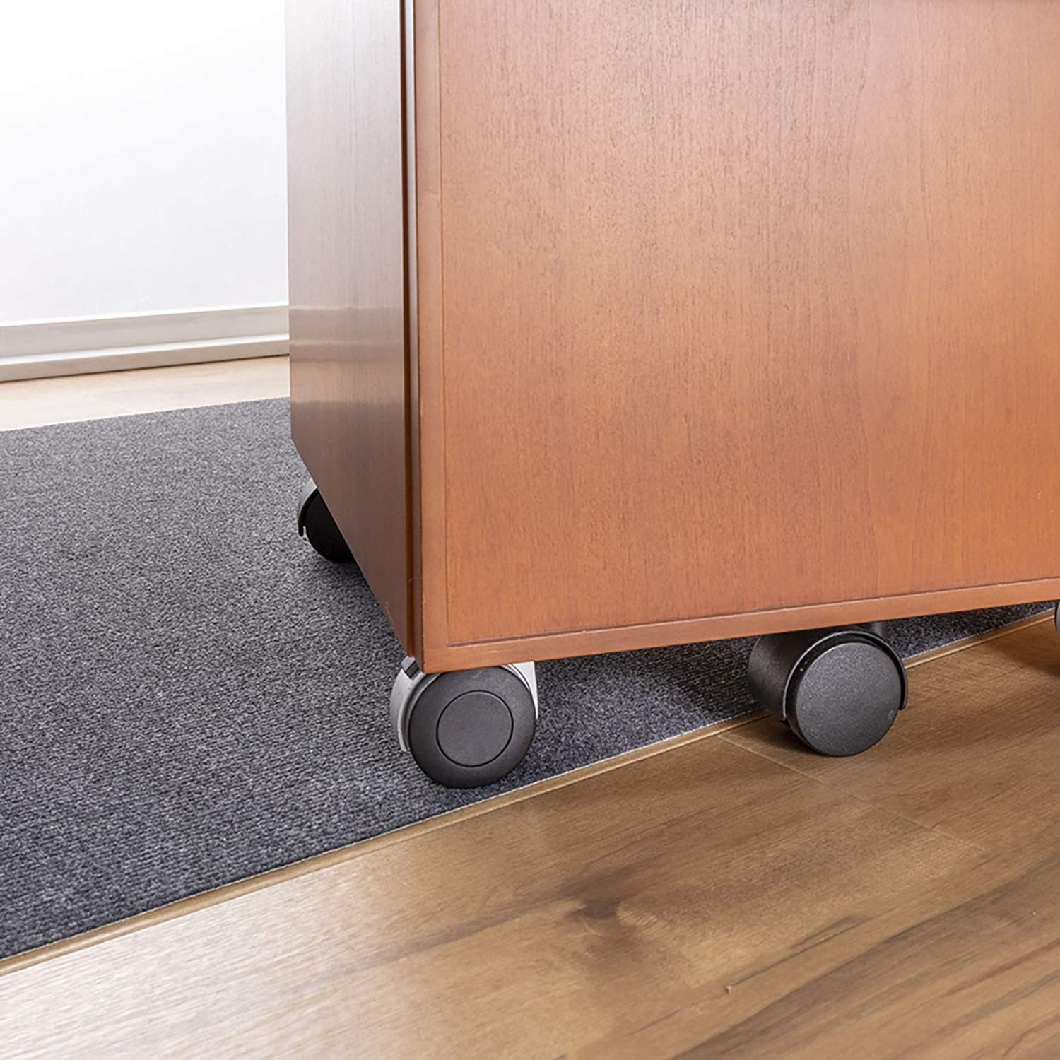 Office Chair Mat, Opaque Hard Floor Mat for Home, 0.16" Thick Multi-Purpose Low Pile Desk Chair Mat for Hardwood Floor (35x55 in. / Dark Gray): Kitchen & Dining
