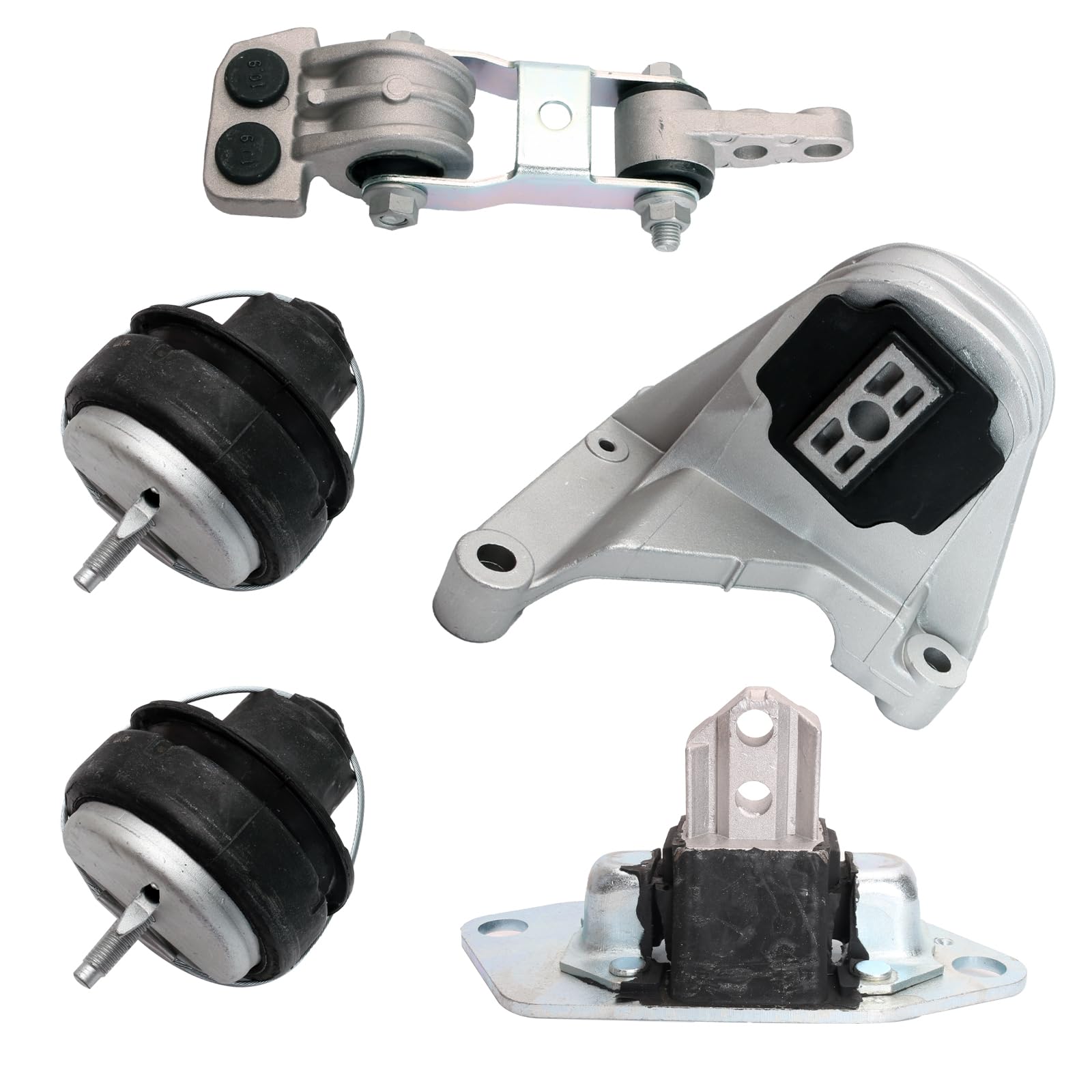 Photo 1 of JAVOUKA 5pcs Engine Torque Strut Mount Motor Mount Kit Compatible with Volvo S60 S80 V70 XC70 XC90 275 2.5T 2001-2006#30778951 30680750 30680770 30748811