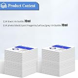 SHUOLEI 114 Ink Multipack for Epson EcoTank ET-8500 ET-8550 12 Bottles view 3
