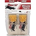 Tomcat Mouse Traps (Wooden), Inexpensive, Effective Way to Catch Mice in the Home, 2 Traps