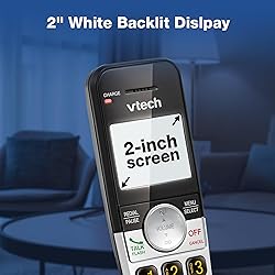 VTech Cordless Phone 3-Handset with Large Display
