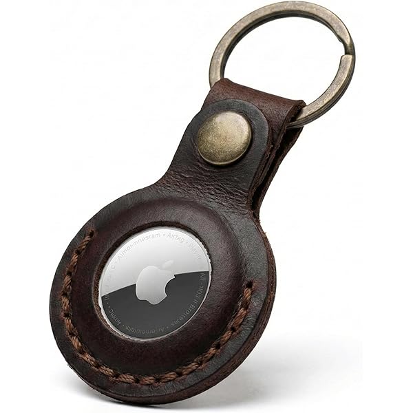 Amazon.com: Apple AirTag FineWoven Key Ring - Taupe, Holder Only