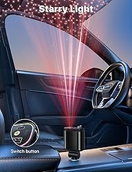 Starlight Retractable Car Charger with Retractable