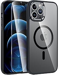 FNTCASE for iPhone 12 Pro-Max Case: Strong Magnetic