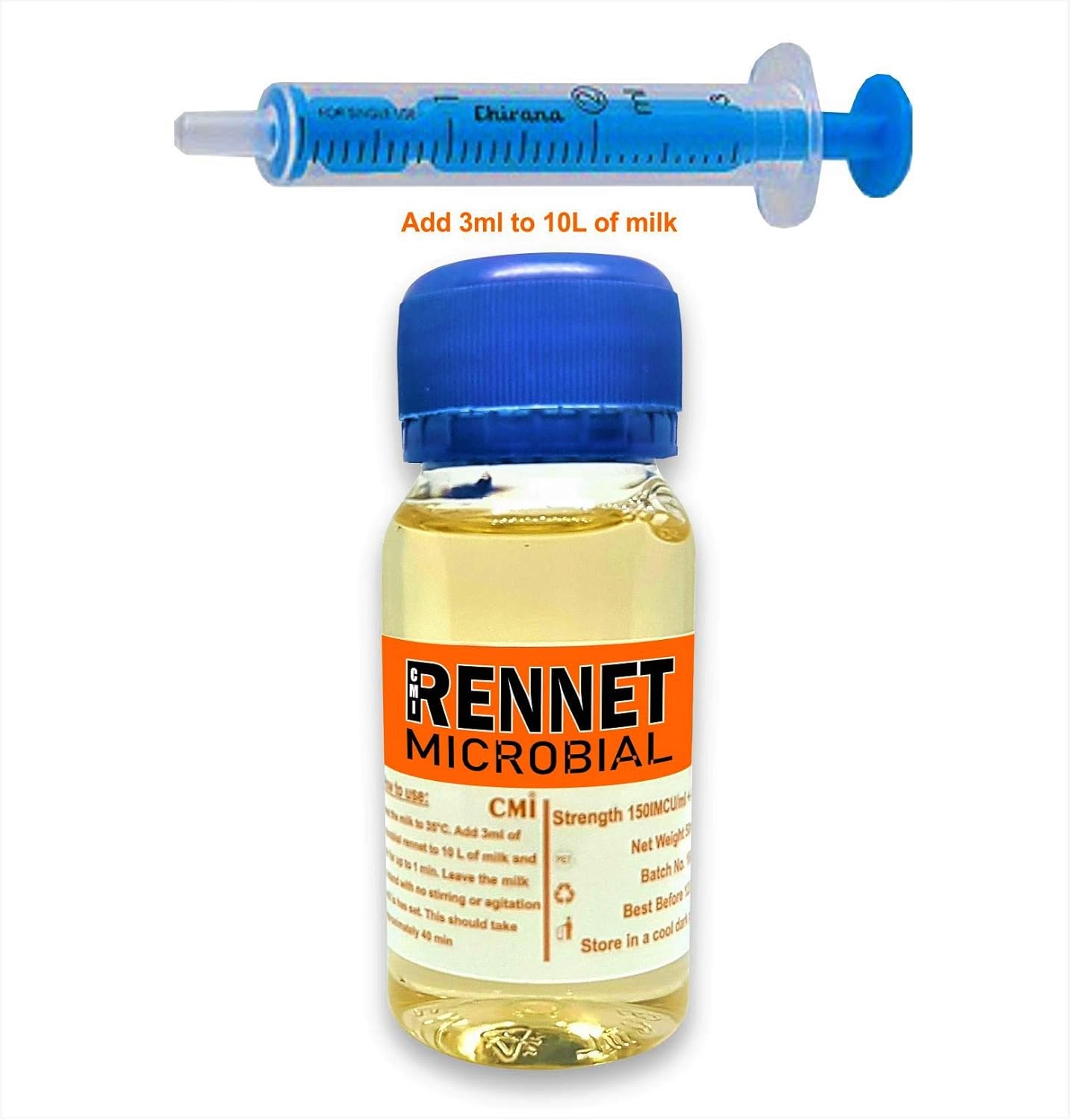 Microbial Liquid Ideal Coagulant 50ml add 2 or 3ml per 10L of