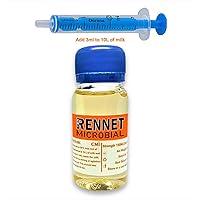 Microbial Liquid RENNET Ideal Coagulant 50ml | add 2 or 3ml per 10L of milk