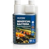 HALF OFF PONDS Beneficial Bacteria Pond Treatment, 32 oz &ndash; Helps Clear Water, Supports Biological Filtration - Safe for Fish &amp; Plants
