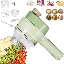 Kitchen Goods Electric Vegetable Cutter Set - 4 in