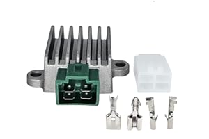 NStreet Voltage Regulator Rectifier Compatible with Yamaha Zuma 50 YW50 2002-2011 For E-Ton Viper 50cc 70 90 cc AXL DXL RXL TXL 2000-2007