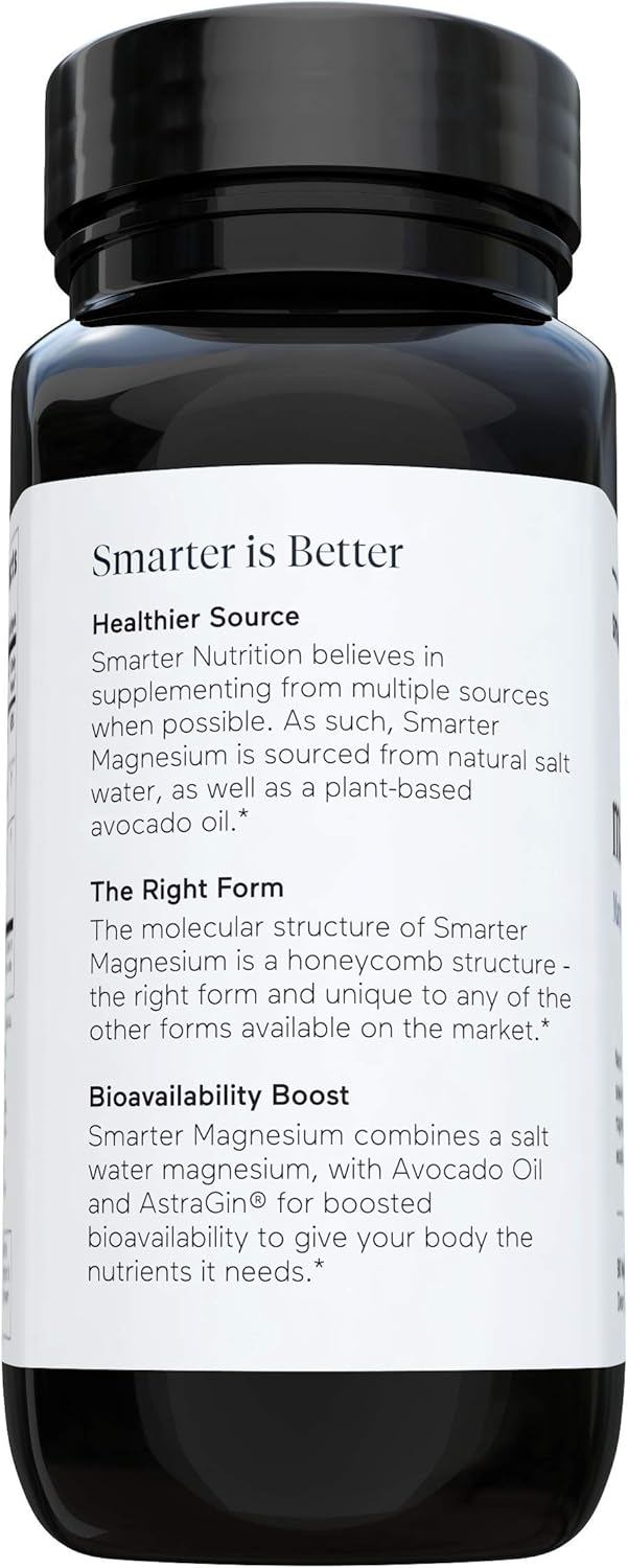 “The Right Form of Magnesium” - Highest Concentration. Highest Bioavailability. No Laxative Effect. Superior to Glycinate and Citrate. Easily Digestible in a Veggie Softgel (30 Servings): Health & Personal Care