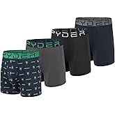 Spyder Mens Boxer Briefs Performance Nylon Mesh Sports Underwear