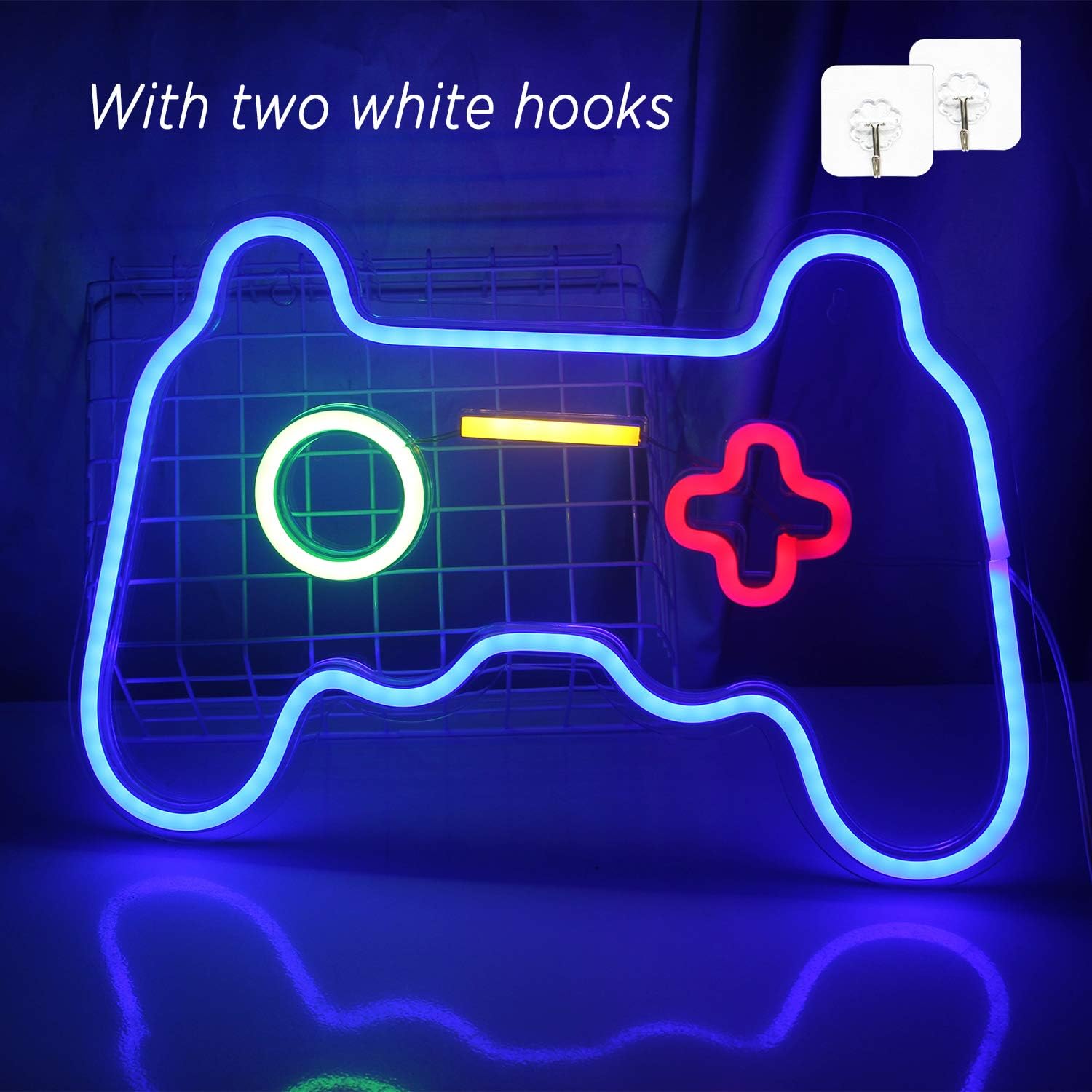 ineonlife Game Neon Sign for Gaming Wall Decoration,Blue Gaming LED Neon Light Sign - Image 4